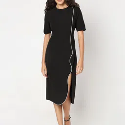 Vero Moda Formal Sheath Midi Dress-picture-22