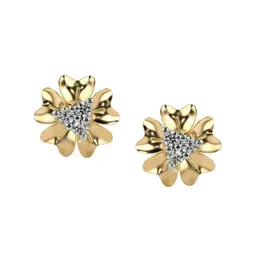 VALANOVA 14K Yellow Gold Certified 0.34Ct Lab Grown Diamond Earrings-picture-24
