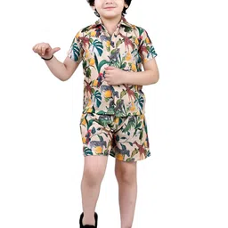 BAESD Boys Printed Shirt with Shorts-picture-12