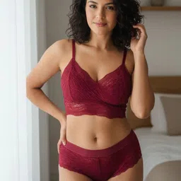 FIMBUL Bralette Bra Full Coverage Lightly Padded image 4