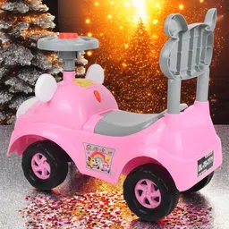 varaa g KIDS SCOOTER, MUSIC & LIGHT, STORAGE UNDER SEAT FOR ONLY 1 TO 2 YEAR KIDS Rideons & Wagons Non Battery Operated Ride On image 4