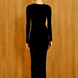 Bonkers Corner Women Eclipse Black Maxi Dress image 3