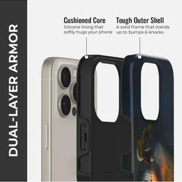 PEEPERLY Unisex iPhone 14 Pro Max Quirky Shiv Infinite Love Impact Resistant Back Case image 5