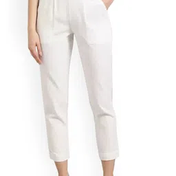 Neelokurti Women Slim Fit Trousers-image-78