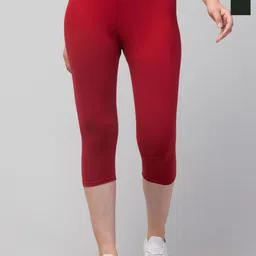 UllasPemium Women Pack of 2 Skinny Fit Capris-picture-34