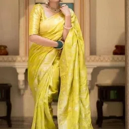 Okom Woven Design Art Silk Banarasi Saree-picture-38