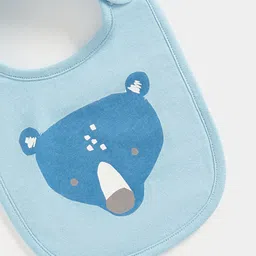 mothercare Infants Boys Pack Of 3 Printed Bibs image 3