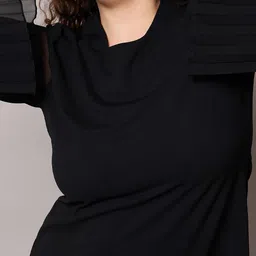 SASSAFRAS Curve Plus Size Shift Dress image 4