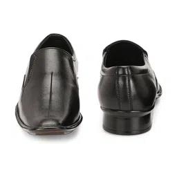 LEONCINO Men Leather Formal Slip-Ons image 4