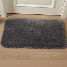 RJVT Grey Microfibre 1400 GSM Bath Rugs-picture-15