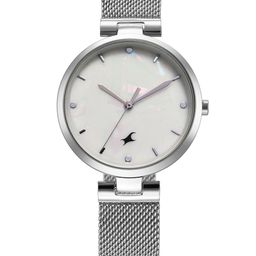 Fastrack Women Dial & Stainless Steel Bracelet Style Straps Analogue Watch 68049SM01-picture-16