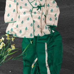 ANNA Unisex Kids Printed Tunic with Dhoti Pants image 3