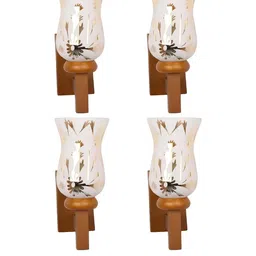 SOMIL Gold Glass Cylinder Printed Wall Lamps-picture-11