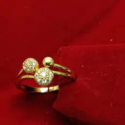 NIPSTec Stone-Studded Adjustable Finger Ring image 5