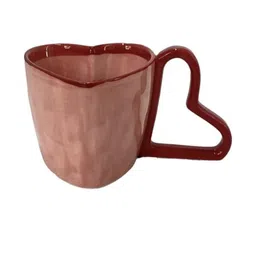 ACE THE SPACE White Solid Ceramic Glossy Cups - Set of 2 image 5