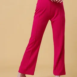 SZN Women Pack Of 3 Relaxed High-Rise Trousers image 4