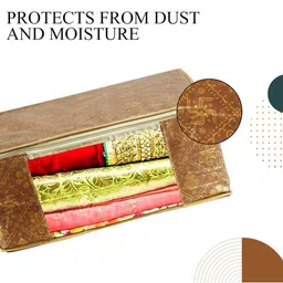 AMAK INC Brown Fabric Multi-Utility Wardrobe Organisers image 4