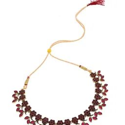 Anouk Gold-Plated American Diamond-Studded Jewellery Set image 5