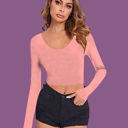 Dream Beauty Fashion Women Crop Fitted Top-image-51