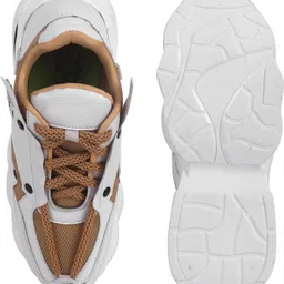 theshoegallery Womens & Girls Lace Up Sneaker Shoes For Casual Outing|| Soft Cushion Insole Sneakers For Women image 2