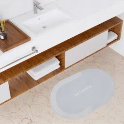 kuber industries Polyester Bathroom Mat image 2