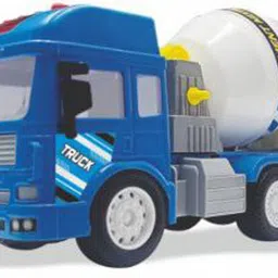 atri Cement Mixer Truck Toy With Lights Sound and Pull Back Function Vehicle For Kids image 1