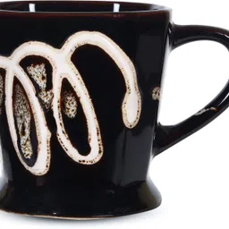 spicy spaces Pack of 6 Ceramic Moonlight Swirl Handmade Ceramic Cups,Set of 6,Tea & Coffee,Daily Use & Gifting image 3
