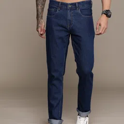 roadster Men Slim Mid Rise Blue Jeans-picture-19