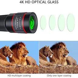 Elevea 20x 4K HD Optical Zoom Mobile Telephoto Lens Kit(12 years warranty) Mobile Phone Lens image 5