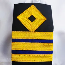 Jahaazi Second Engineer professional Epaulettes for Merchant Navy Engineering Officers Brooch image 2