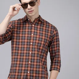 U.S. Polo Assn. Pure Cotton Tailored Fit Checked Casual Shirt-picture-20