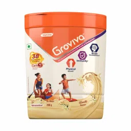 Groviva Wholesome Child Nutrition for Growth & Development - Jar (Vanilla Flavored)-picture-17