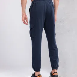 HRX by Hrithik Roshan Men Mid-Rise Cargo-Style Lifestyle Joggers image 5