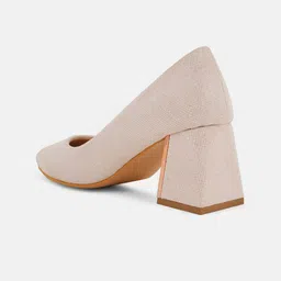 Rubeezz Textured Block Pumps image 2