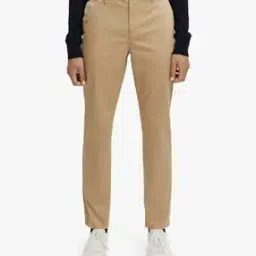 scotch & soda Stuart Regular Slim Fit Organic Cotton Trousers-picture-15