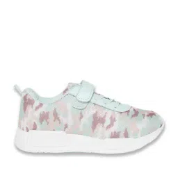 Pantaloons Junior Aqua Blue & Brown Velcro Shoes-image-11