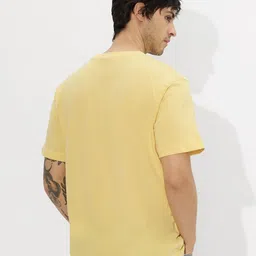 The Souled Store Men Graphic Printed Round Neck Cotton T-shirt image 4