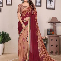 Moda Rapido Women Floral Printed Saree-picture-57