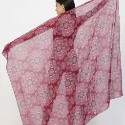 aoba Erotissch Purple Printed Sarong image 2