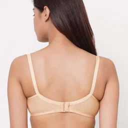 Inner Sense Beige Solid Maternity Sustainable Bra image 2
