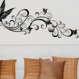 INDIAN ROYALS Black Heritage Design Self Adhesive Wall Sticker-picture-33