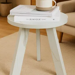 SBF Furniture White Wood Bedside Table-picture-36