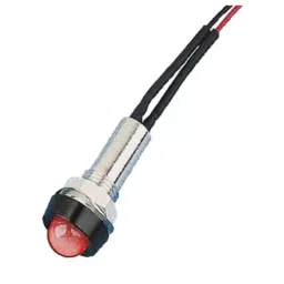 Oxley Red Panel Mount Indicator, 110V ac, 8 mm Mounting Hole Size, Lead Wires Termination, IP68, STR/LH/8/110/FL30/AL-picture-20