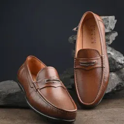 San Frissco Men's Tan Casual Loafers-image-70