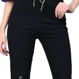 NEUNK Women Comfort Slim Fit High-Rise Low Distress Stretchable Jeans image 3