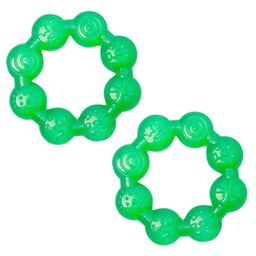 Adore Luscious Water Filled EVA Teether- Beads Green- 2 pack-picture-1