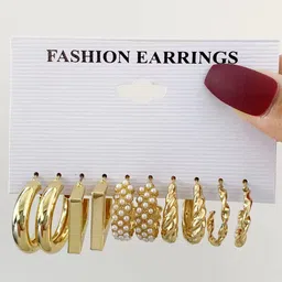 PolluxCraft Geometric Studs Earrings image 3