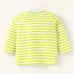 OHMS Single Jersey Full Sleeves Jhablas With Stripes & Animal Print Set of 3 - Green & Pink image 5