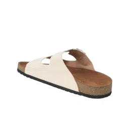 MOZAFIA Women Open Toe Flats with Buckles image 3