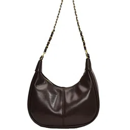 StyleCast x Revolte Women Textured Half Moon Shoulder Bag-picture-27